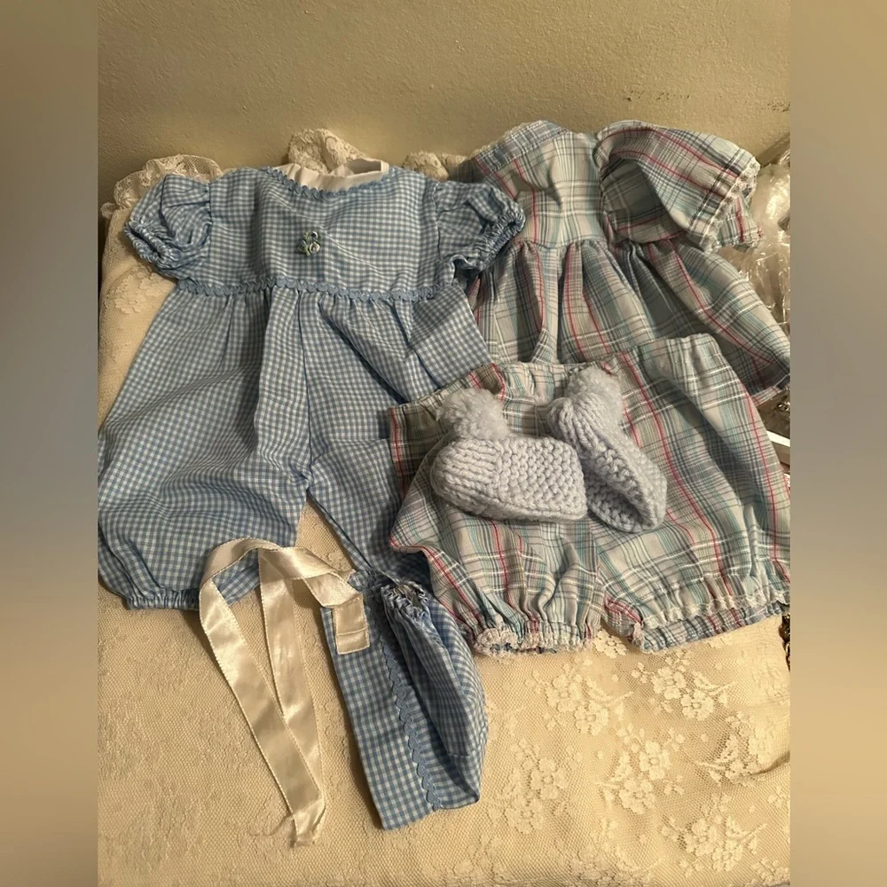 Bundle of two doll outfits vintage
